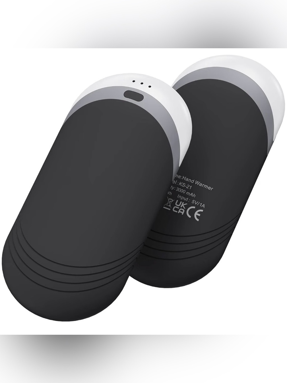 Hand Warmers Rechargeable 2 Pack with Thermal Silicone, Full Warmth